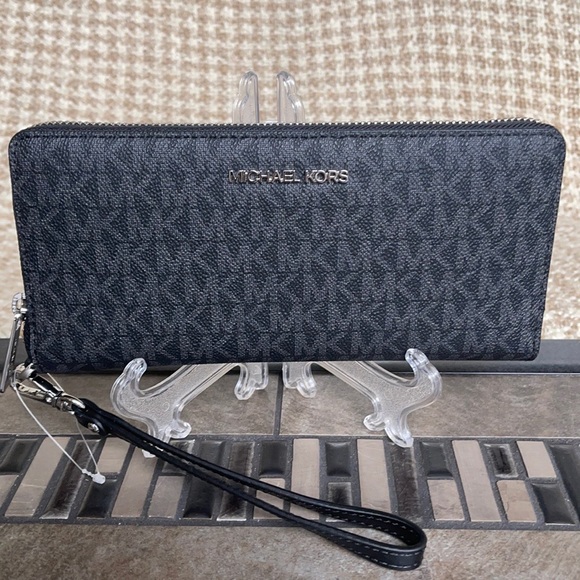 Michael Kors Jet Set Travel Large Travel CONTINENTAL Wristlet-Wallet - Picture 11 of 16